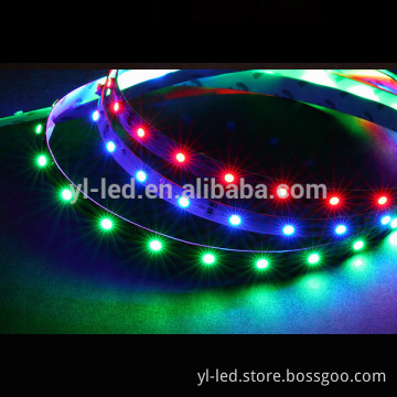 Nonwaterproof 12V LED Strip Blue Indoor, LED strip SMD5050 60 LEDs per meter
